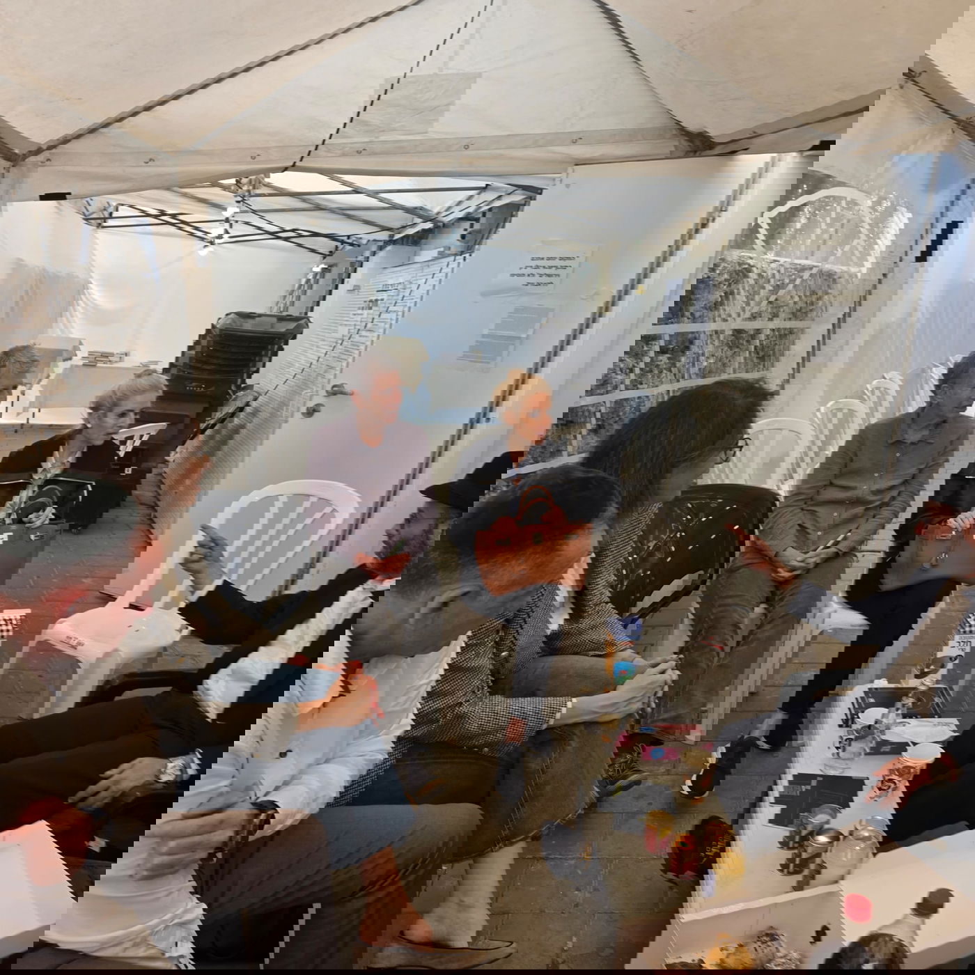 ניחום אבלים אצל יוסי ערבליך