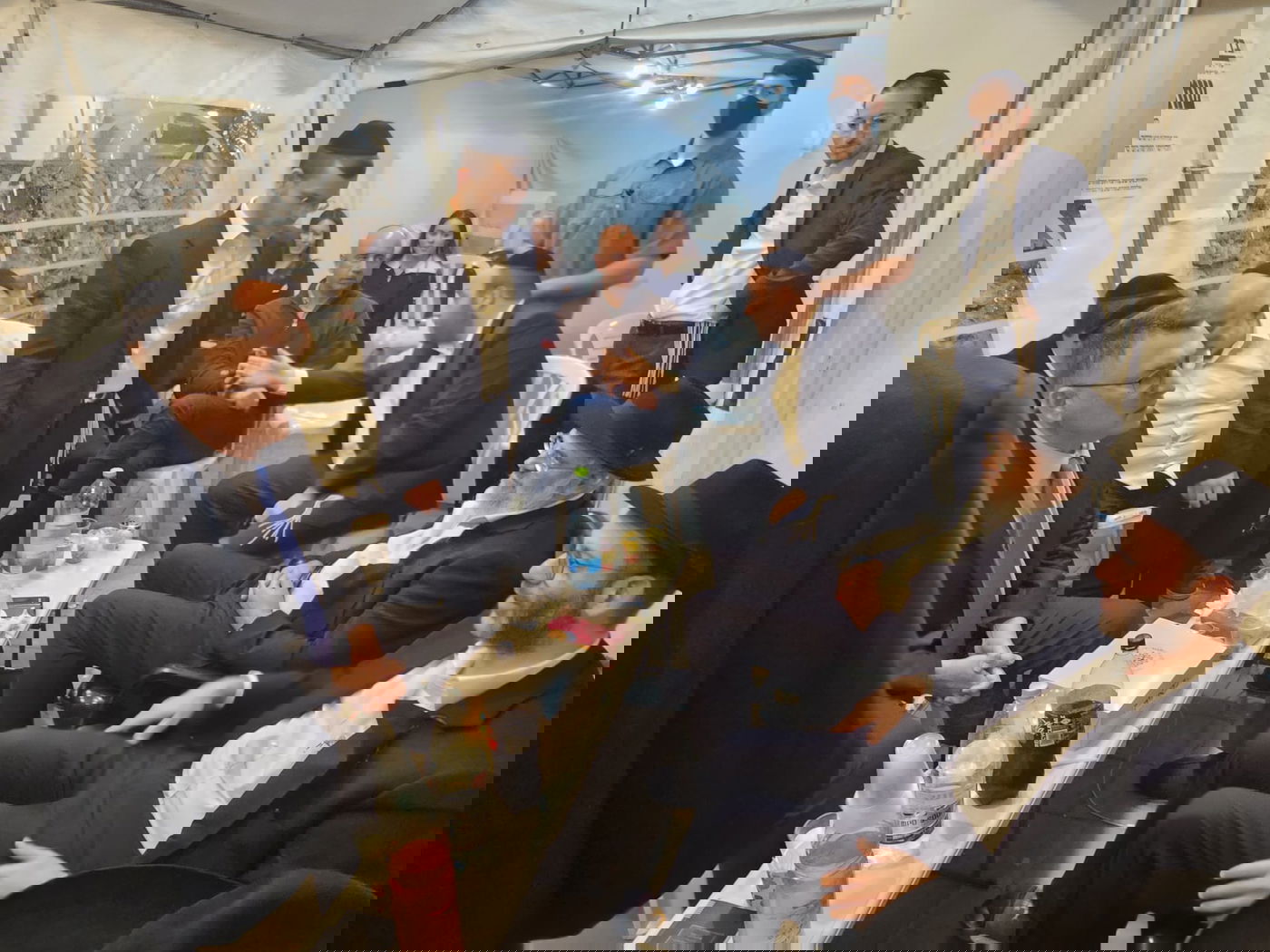 ניחום אבלים אצל יוסי ערבליך