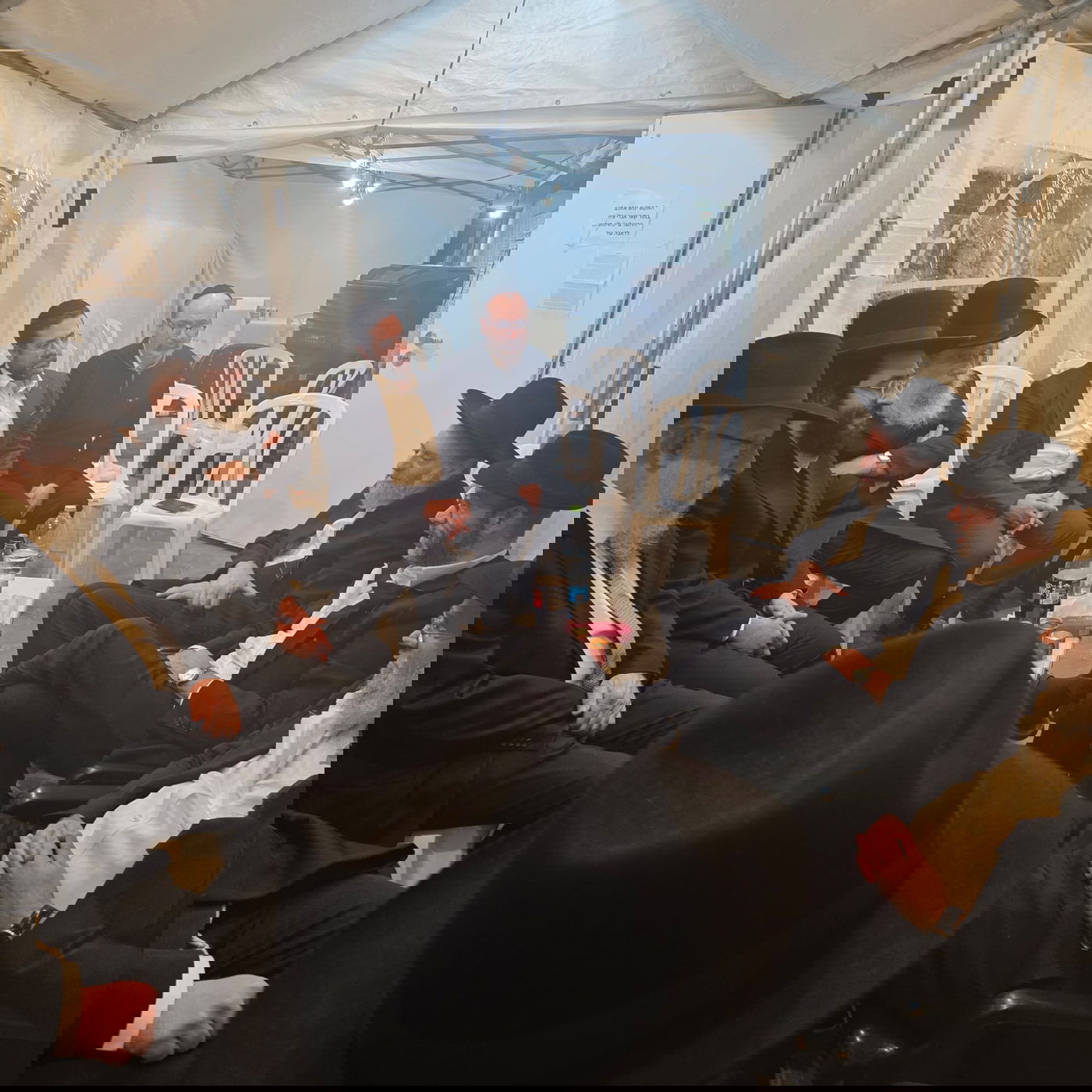 ניחום אבלים אצל יוסי ערבליך