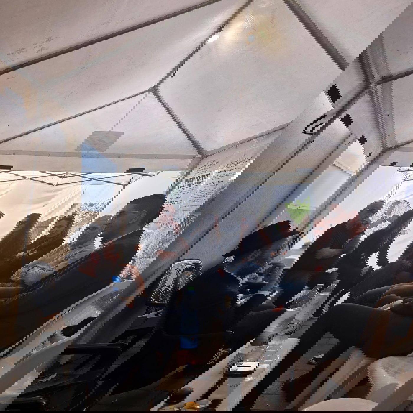 ניחום אבלים אצל יוסי ערבליך