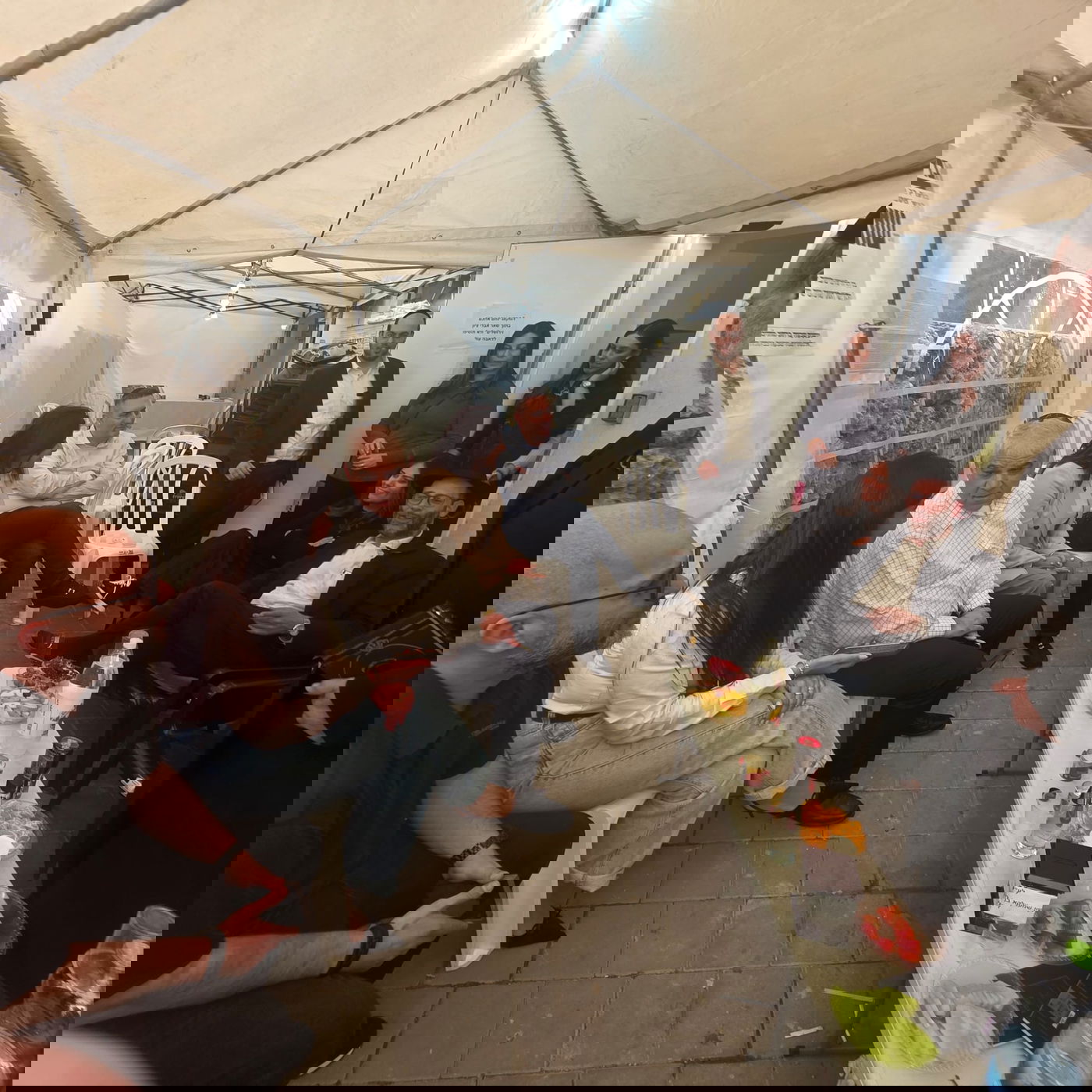 ניחום אבלים אצל יוסי ערבליך