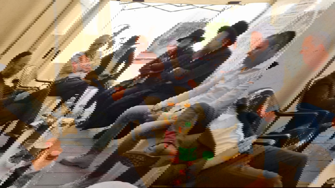 ניחום אבלים אצל יוסי ערבליך