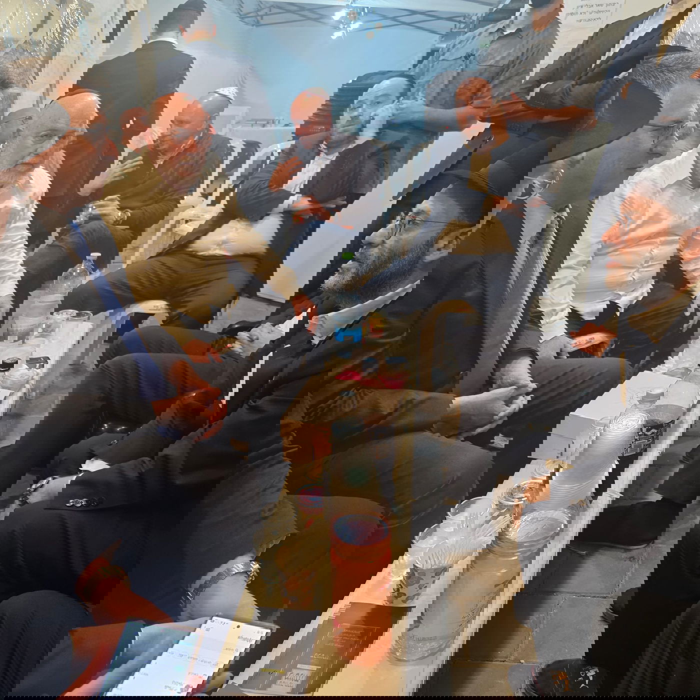 ניחום אבלים אצל יוסי ערבליך