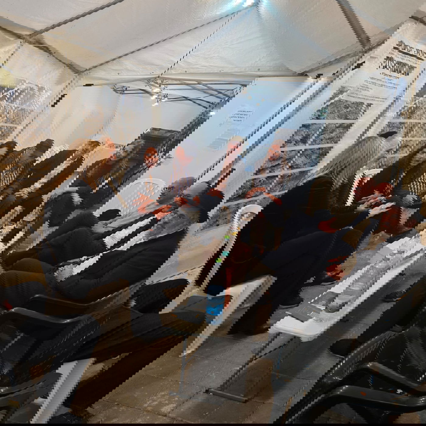 ניחום אבלים אצל יוסי ערבליך