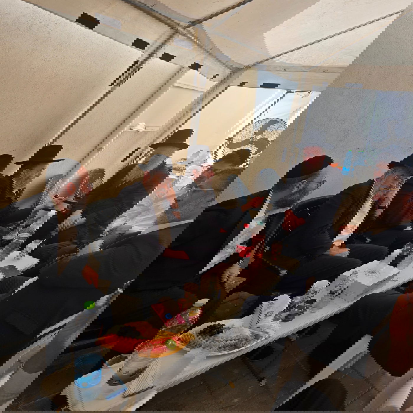 ניחום אבלים אצל יוסי ערבליך