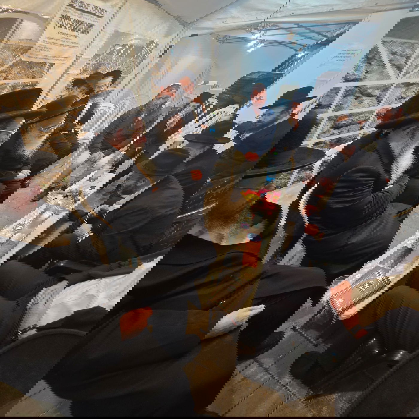 ניחום אבלים אצל יוסי ערבליך