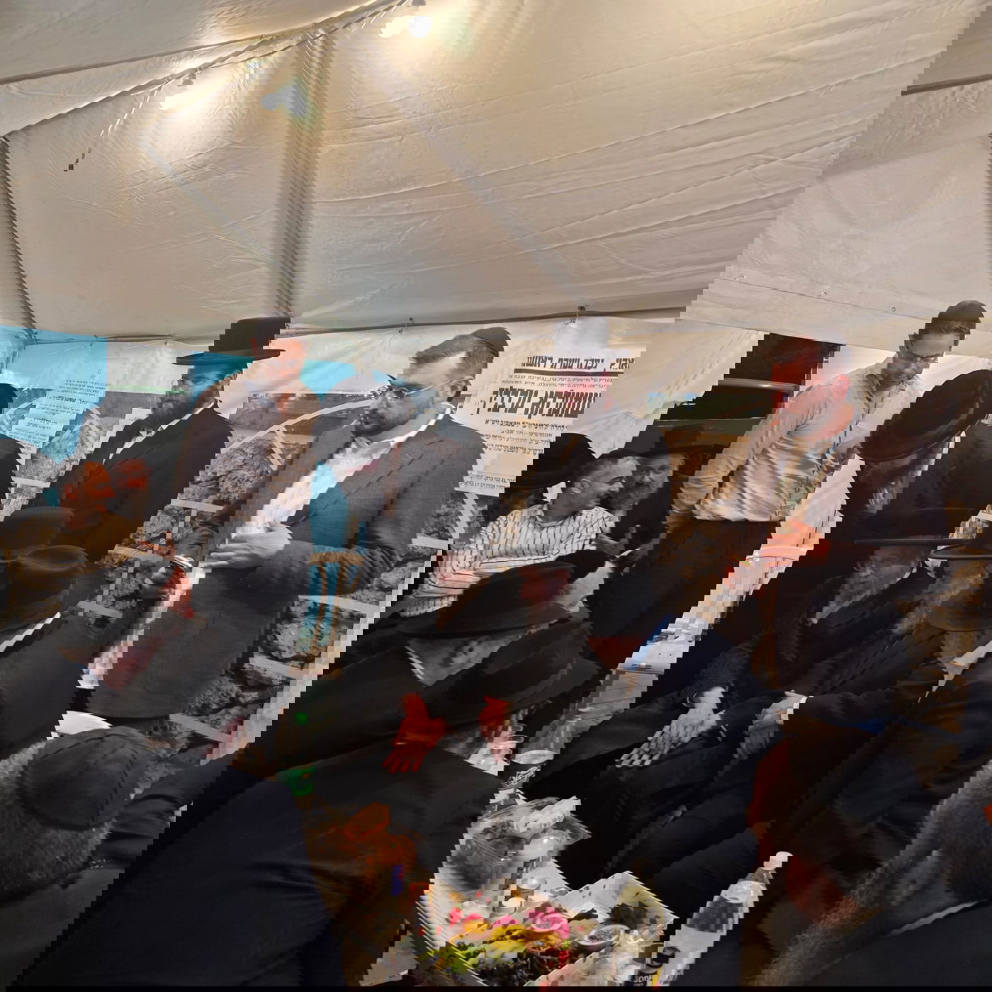 ניחום אבלים אצל יוסי ערבליך