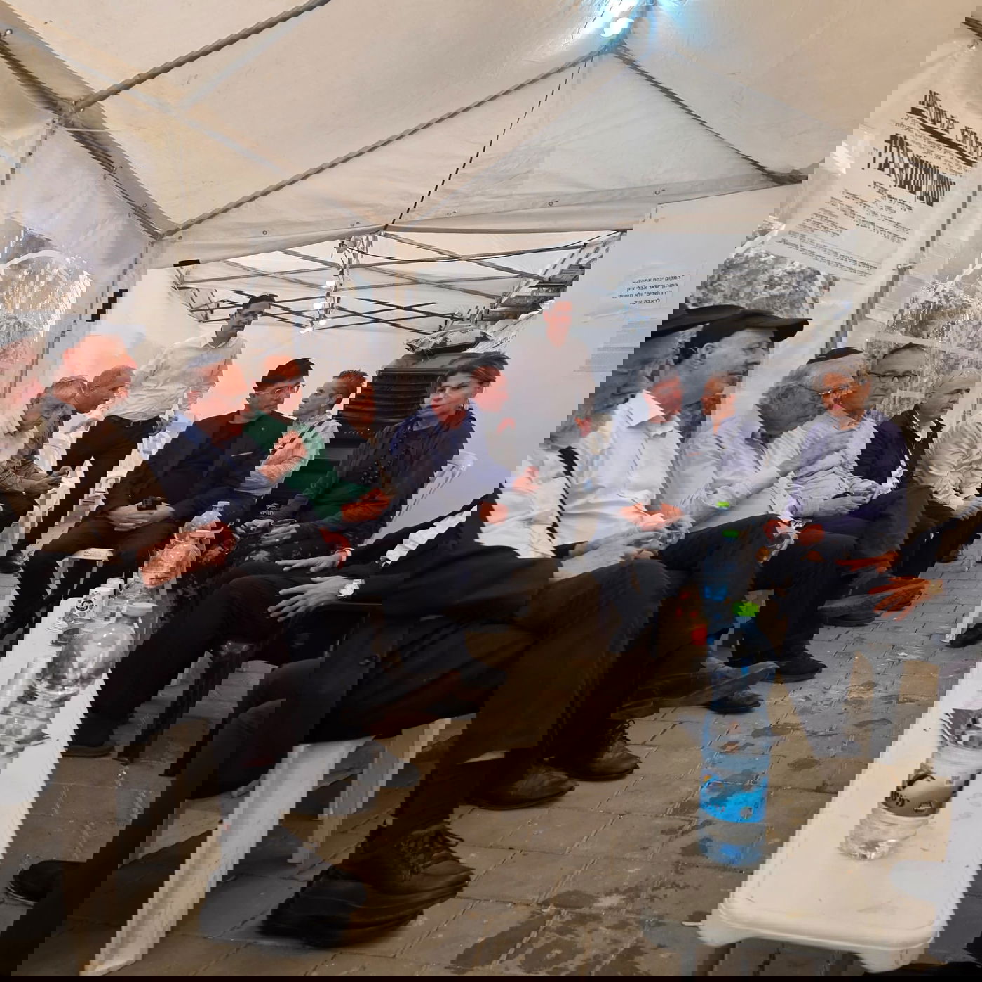 ניחום אבלים אצל יוסי ערבליך