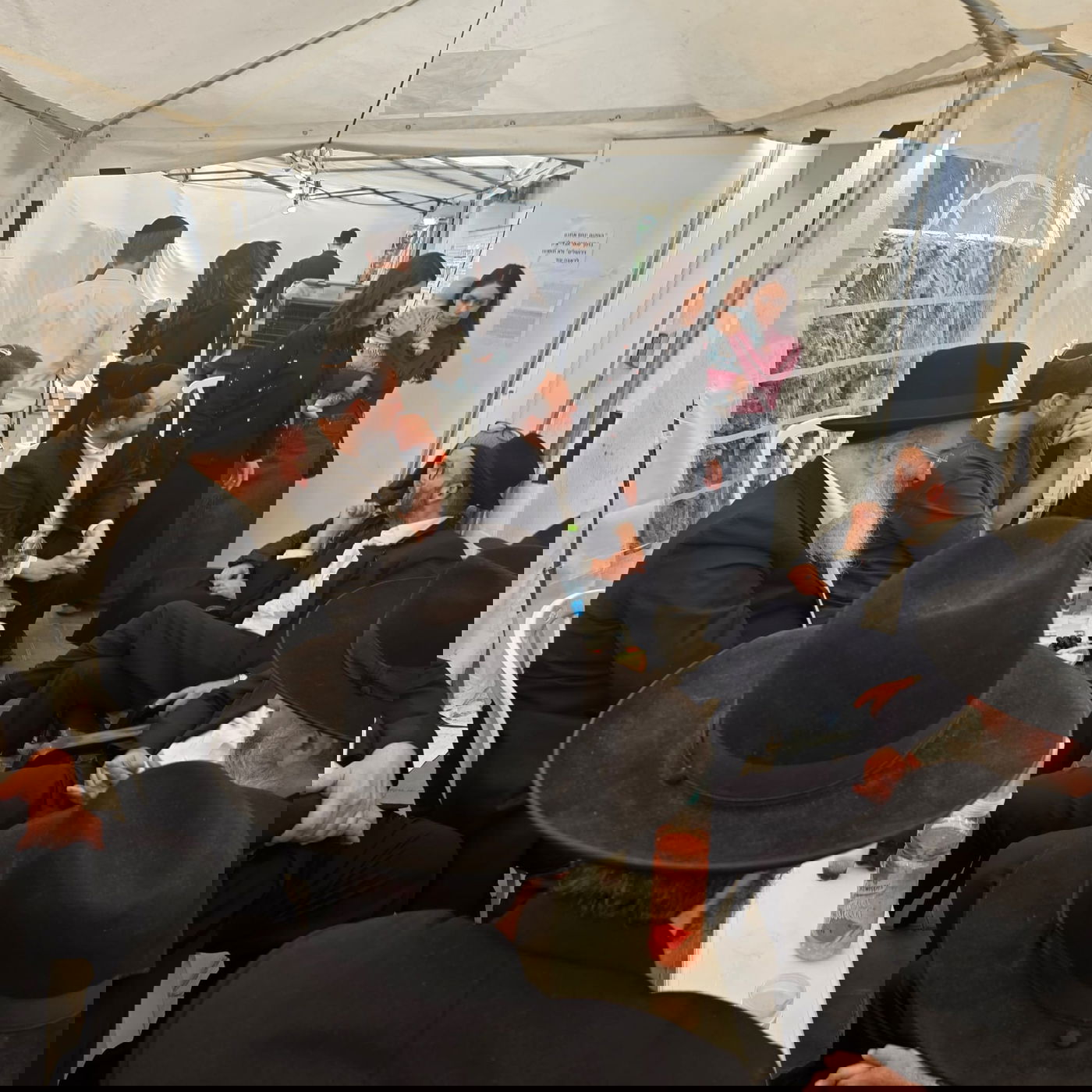 ניחום אבלים אצל יוסי ערבליך