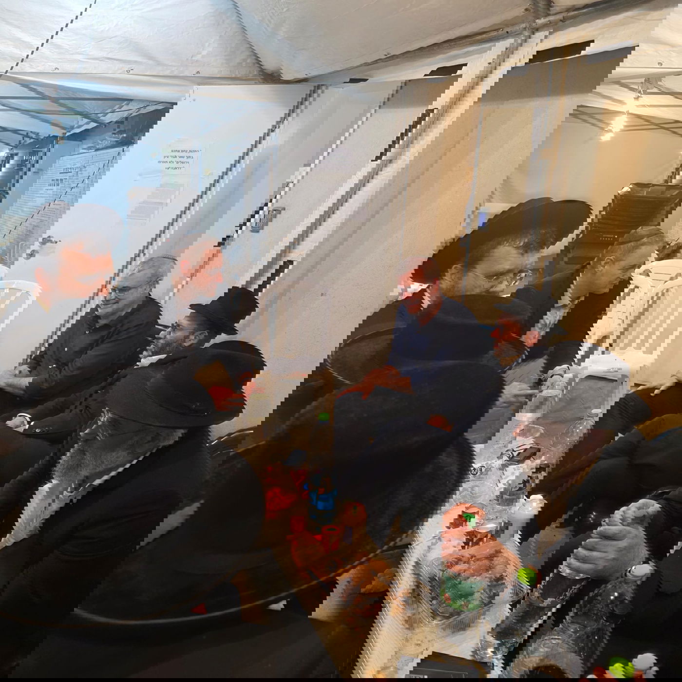 ניחום אבלים אצל יוסי ערבליך