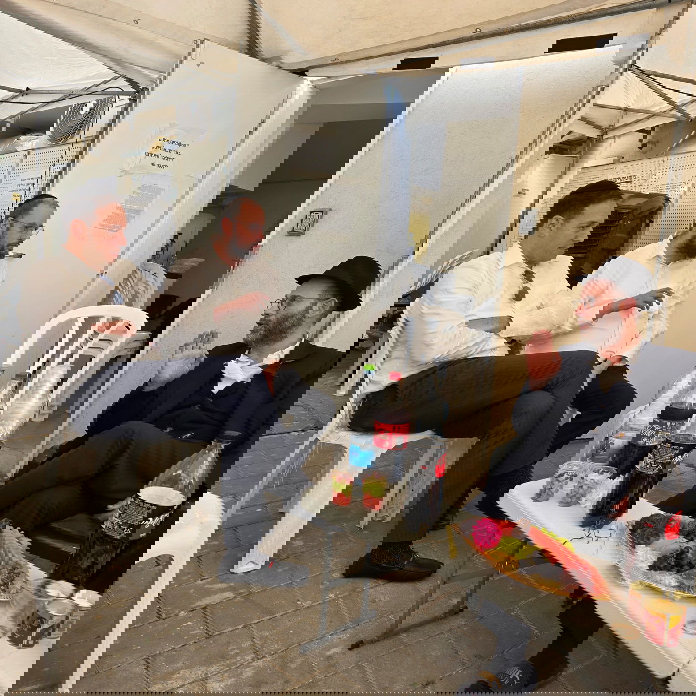 ניחום אבלים אצל יוסי ערבליך