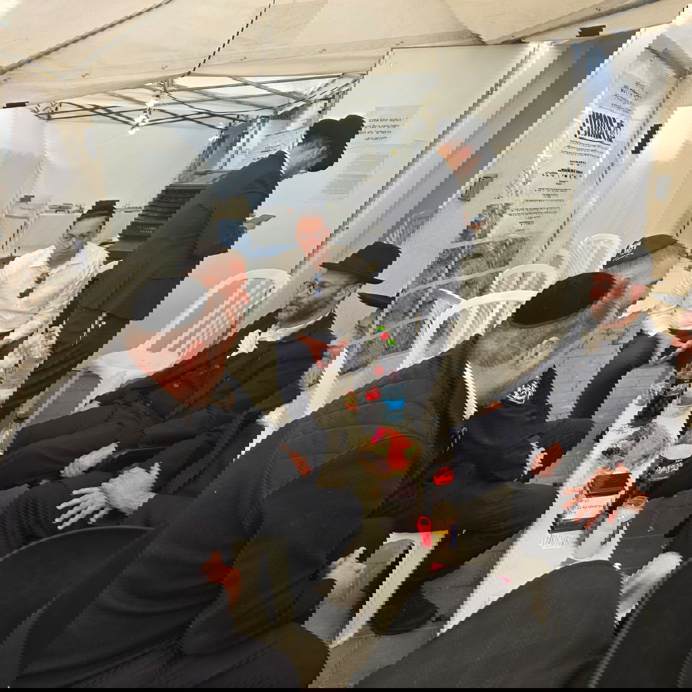 ניחום אבלים אצל יוסי ערבליך