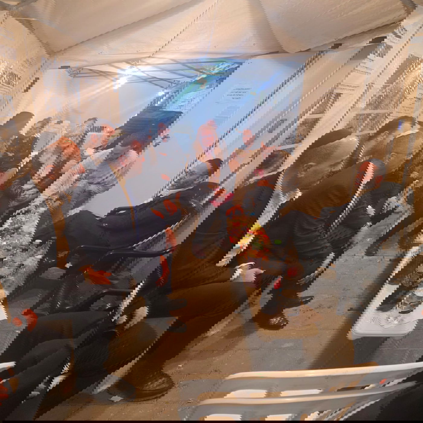 ניחום אבלים אצל יוסי ערבליך