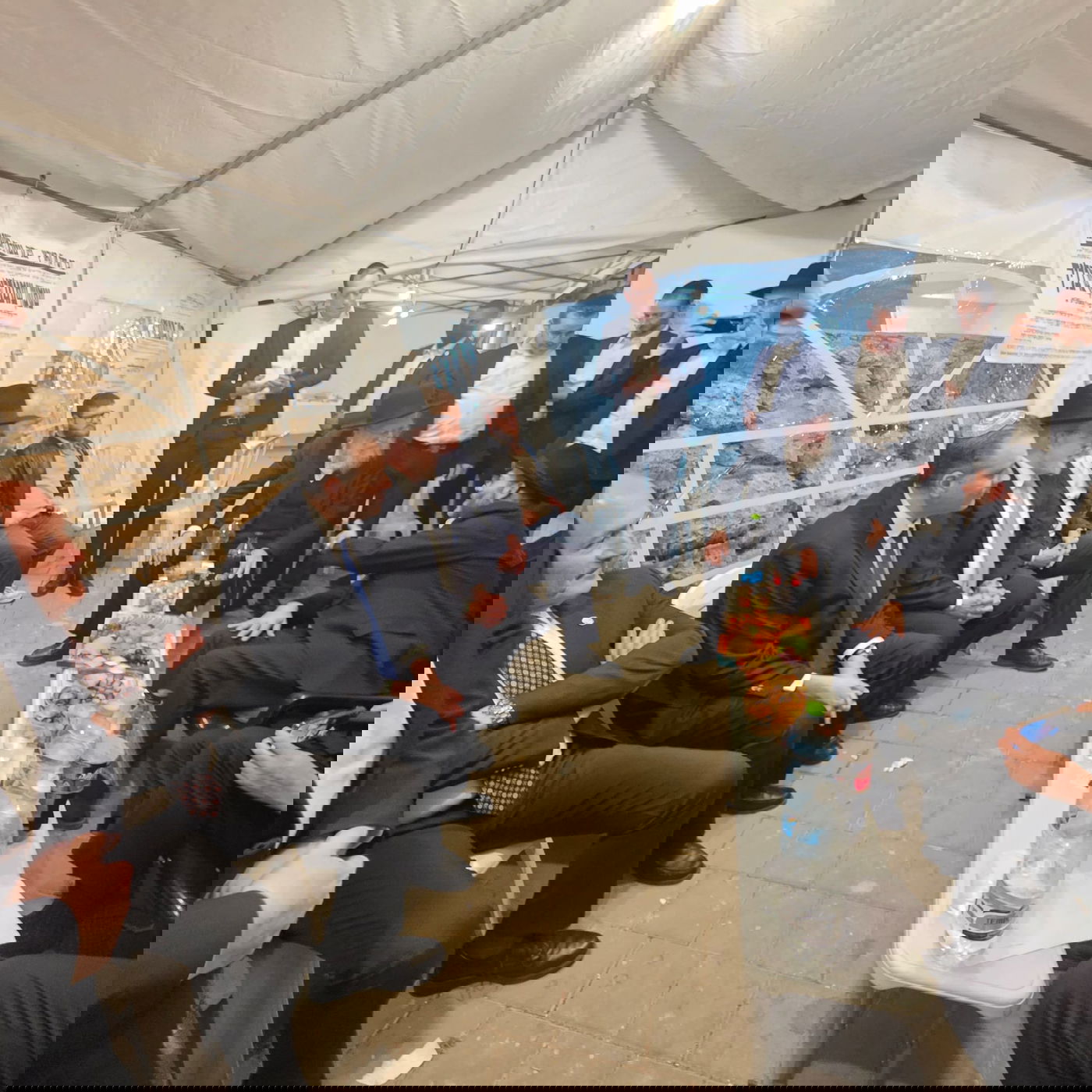 ניחום אבלים אצל יוסי ערבליך