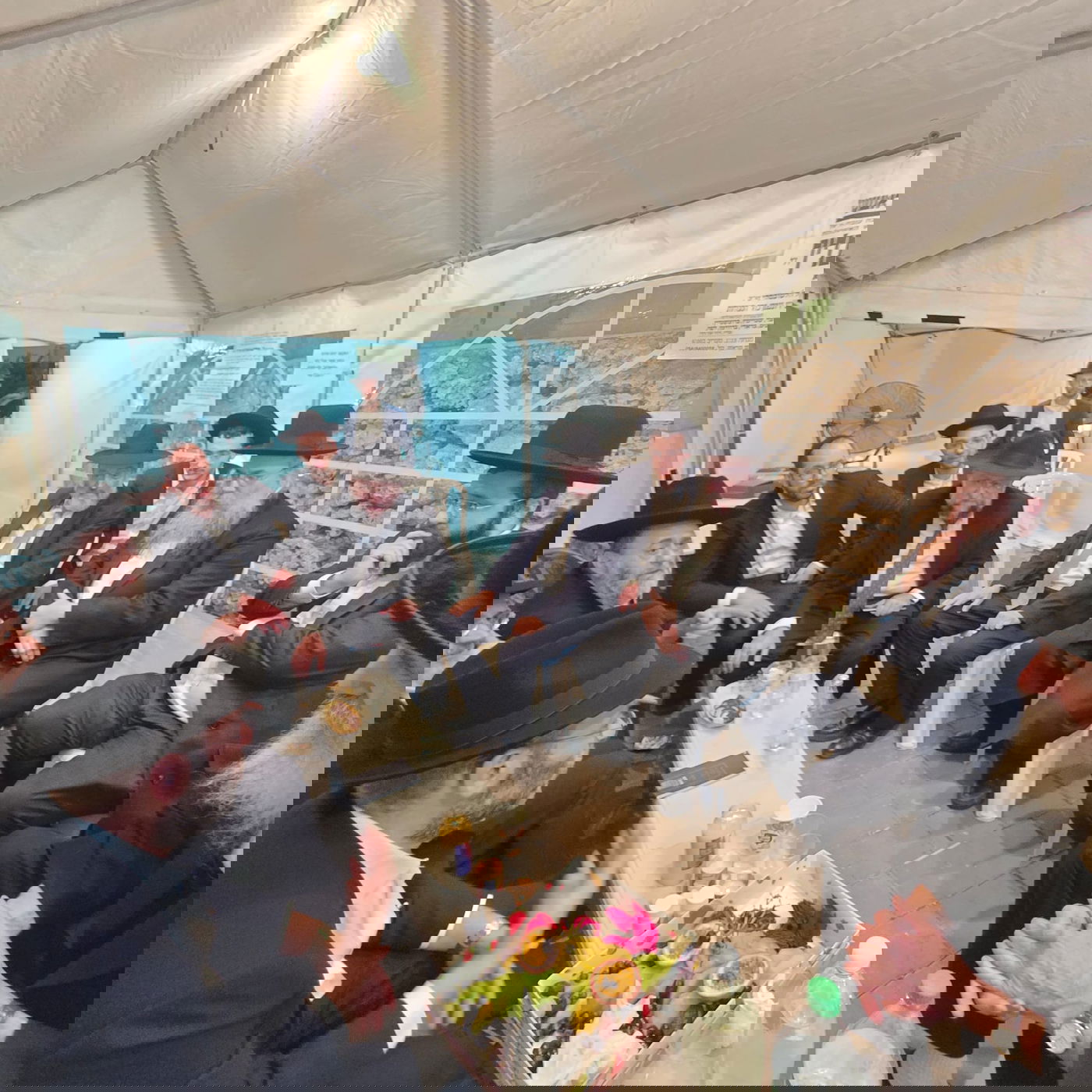 ניחום אבלים אצל יוסי ערבליך