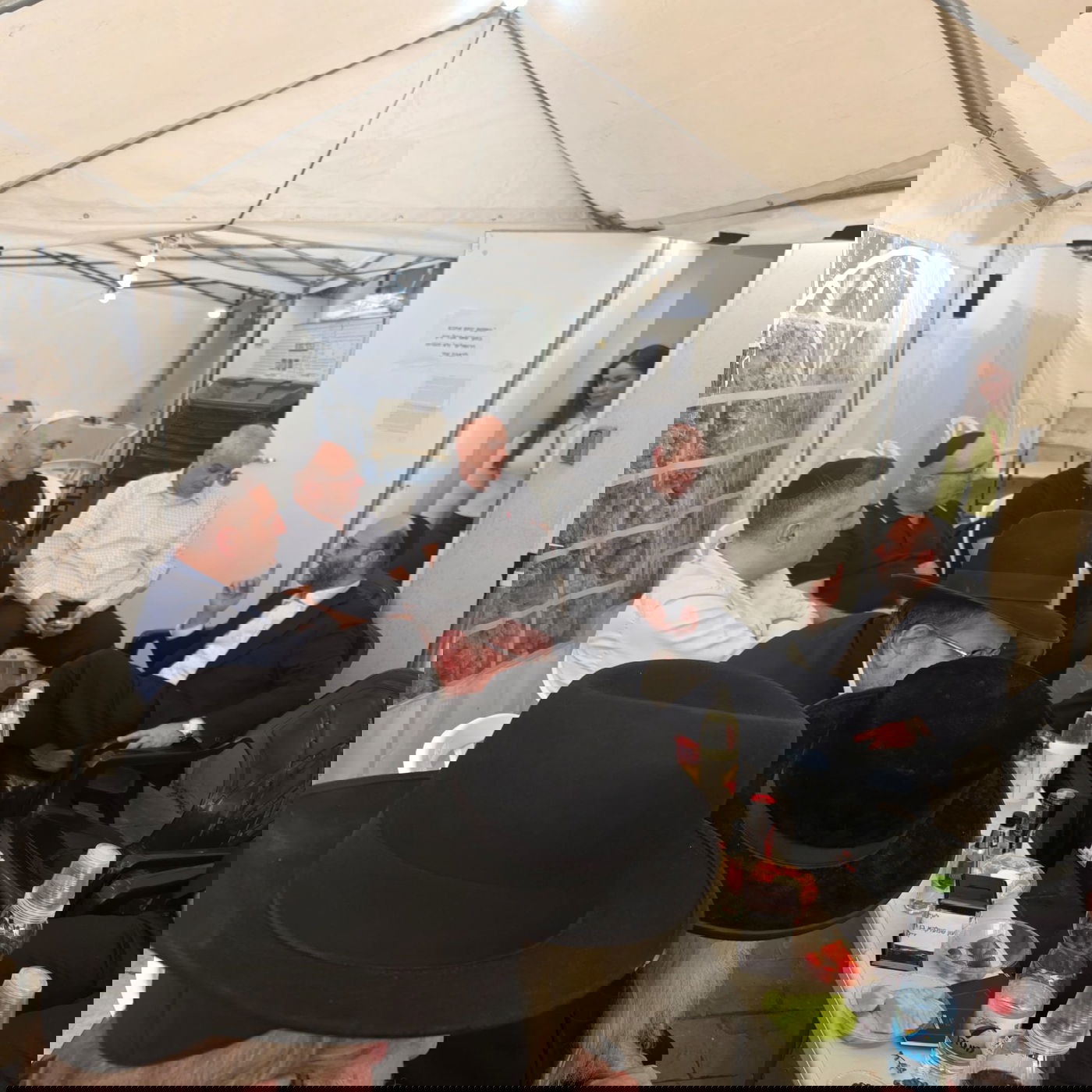 ניחום אבלים אצל יוסי ערבליך