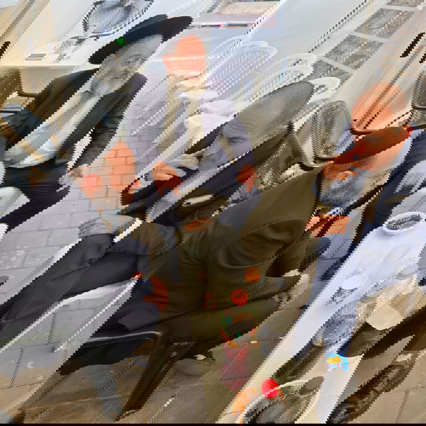 ניחום אבלים אצל יוסי ערבליך