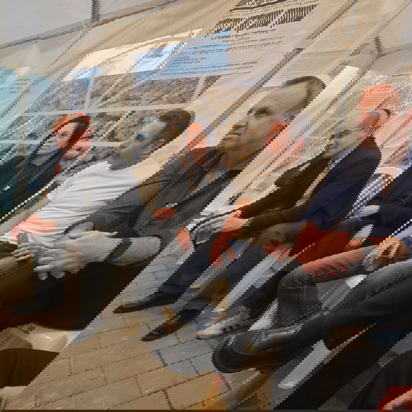 ניחום אבלים אצל יוסי ערבליך