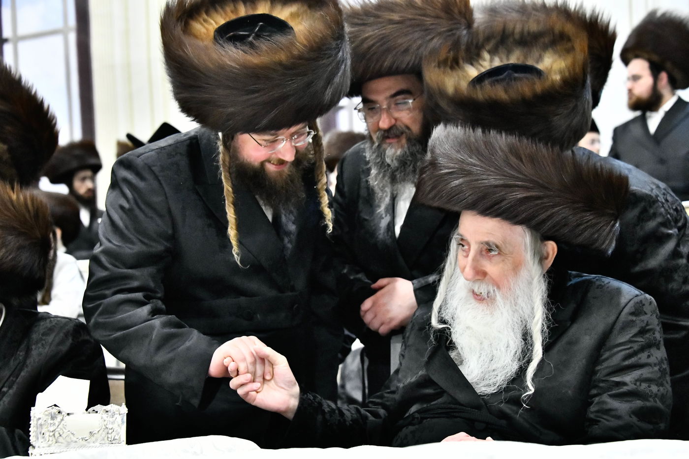 שמחת בית מכנובקא בעלזא - מעליץ - ביאלה ישרי לב