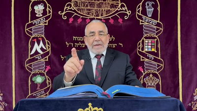 הרב שלמה זביחי בפרסית על פרשת 'תרומה' • צפו 