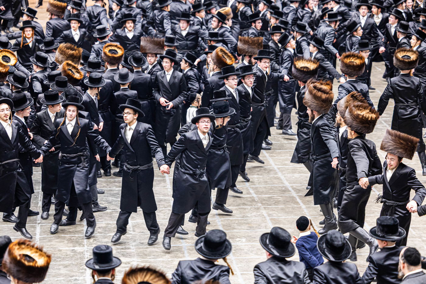 חגיגת סיום קריאת התורה בסקווירא