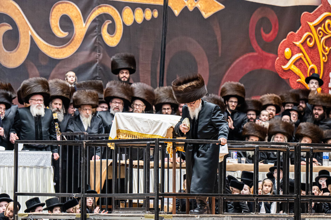 חגיגת סיום קריאת התורה בסקווירא