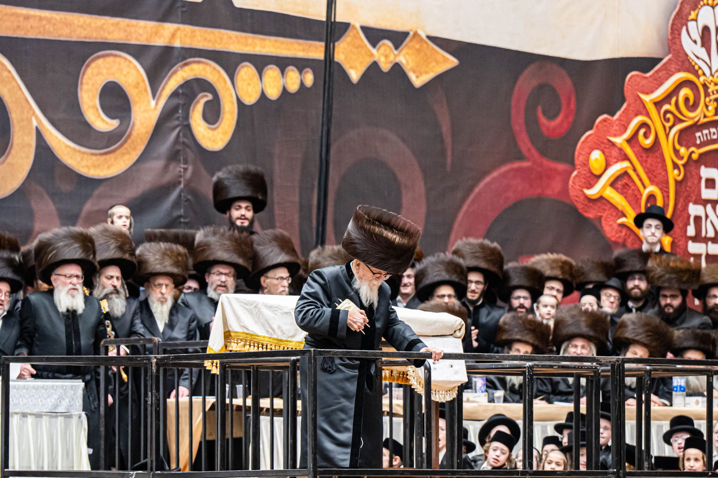 חגיגת סיום קריאת התורה בסקווירא