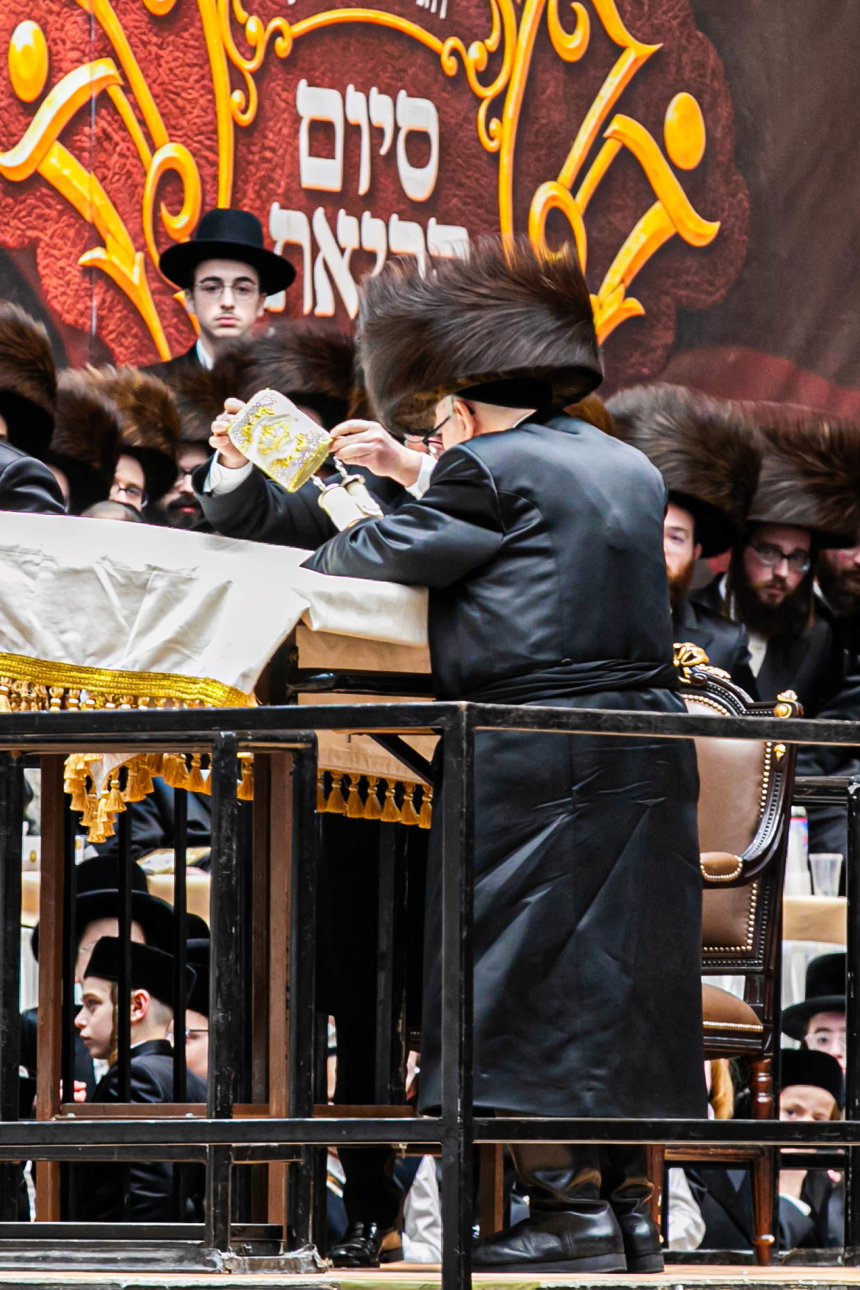 חגיגת סיום קריאת התורה בסקווירא