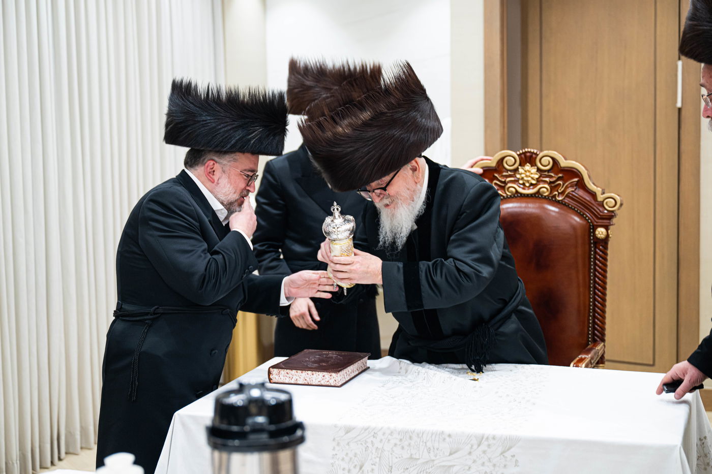 חגיגת סיום קריאת התורה בסקווירא