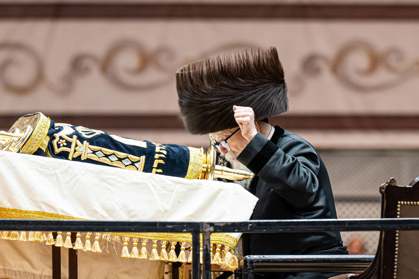 חגיגת סיום קריאת התורה בסקווירא