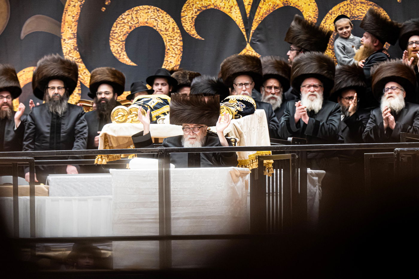 חגיגת סיום קריאת התורה בסקווירא