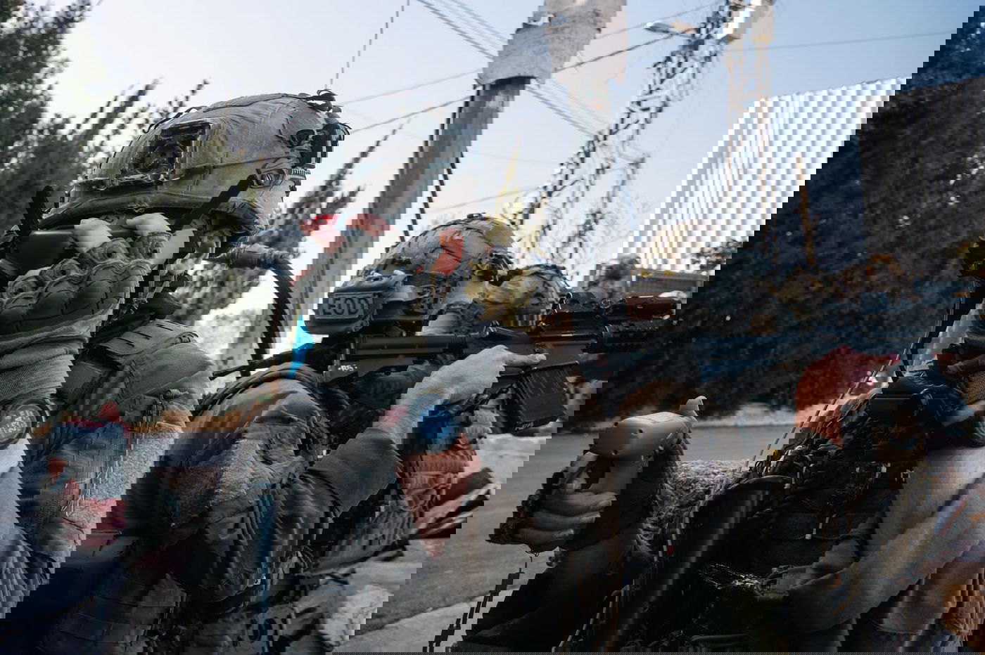 ההכנות להריסת בית המחבל