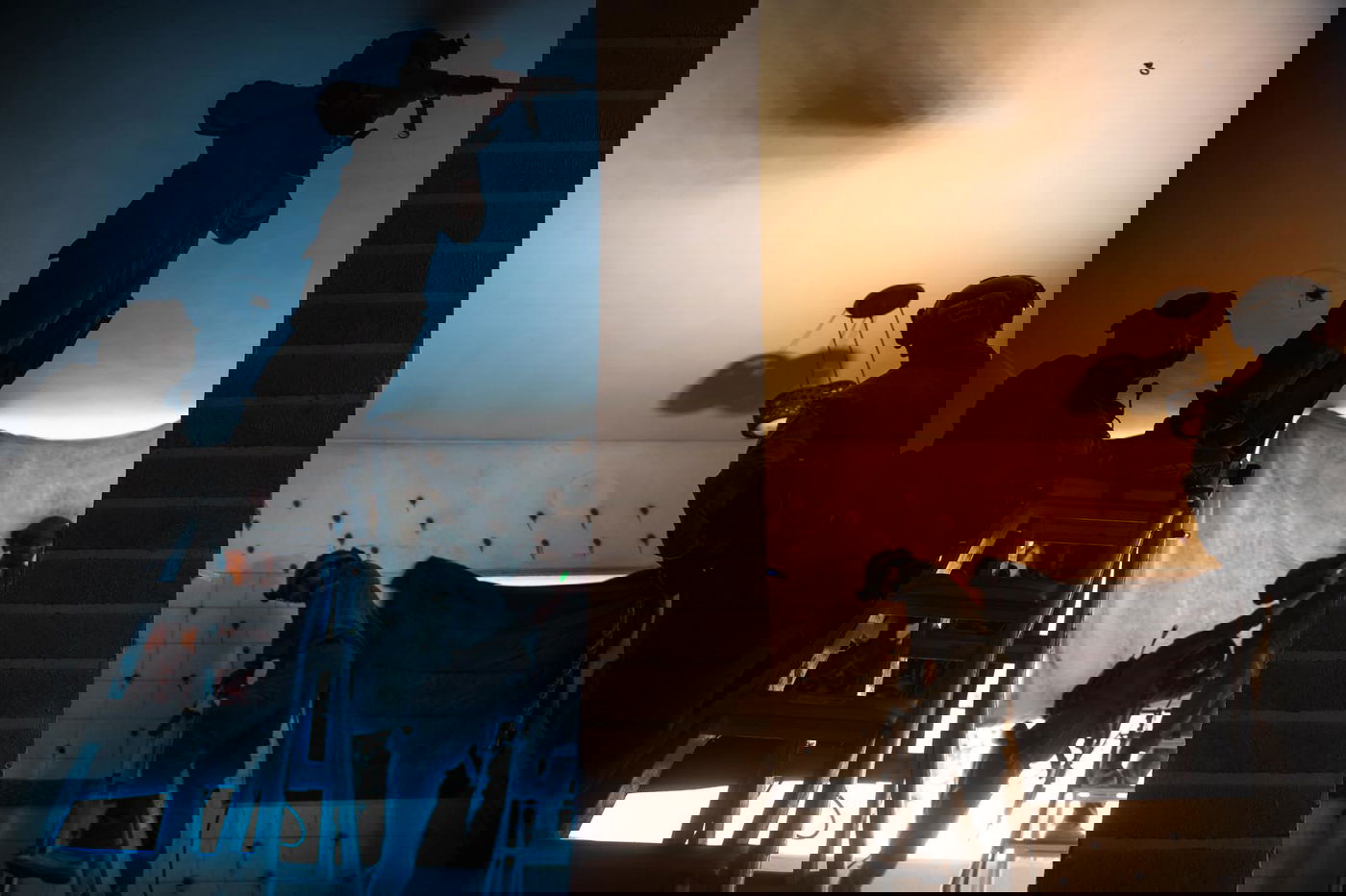 ההכנות להריסת בית המחבל