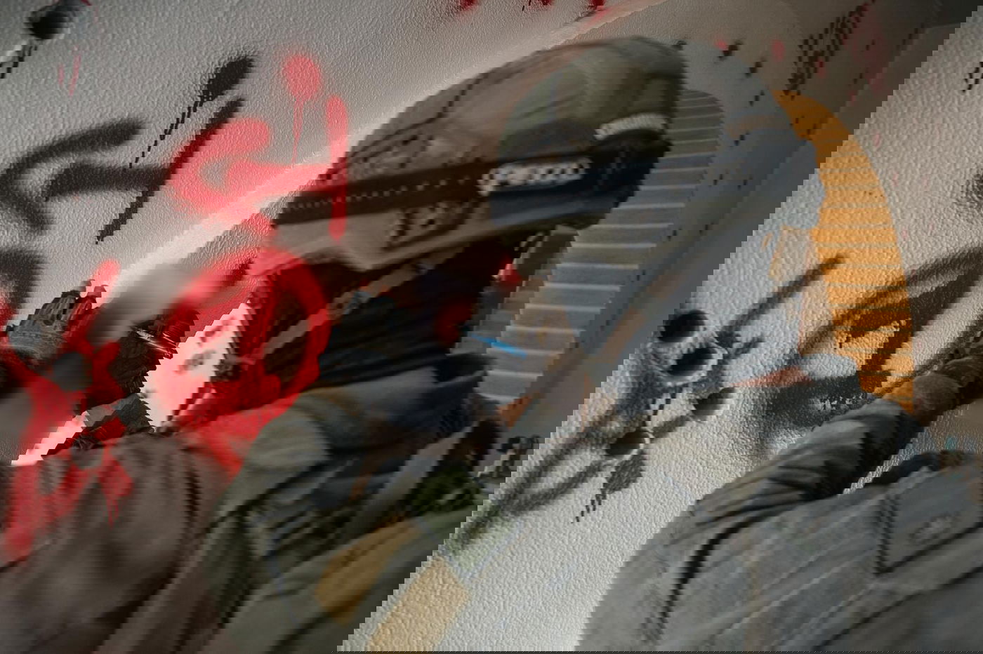 ההכנות להריסת בית המחבל