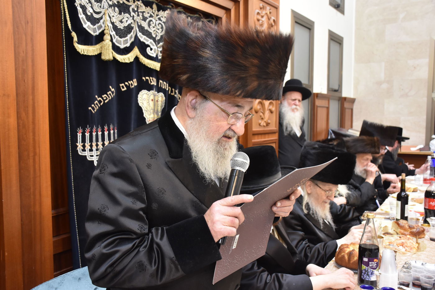 שמחת התנאים בחצרות אוז'רוב טריסק