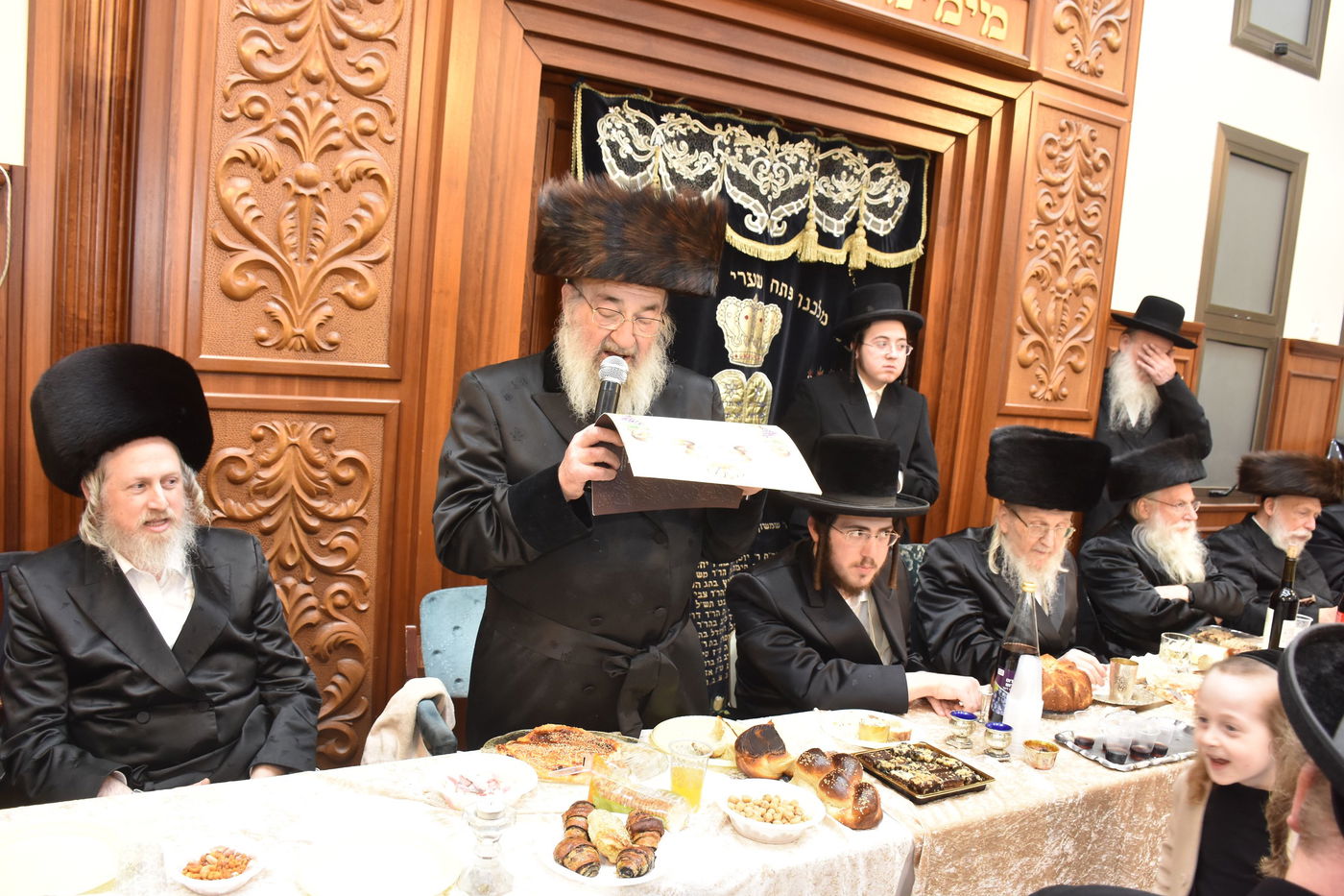 שמחת התנאים בחצרות אוז'רוב טריסק