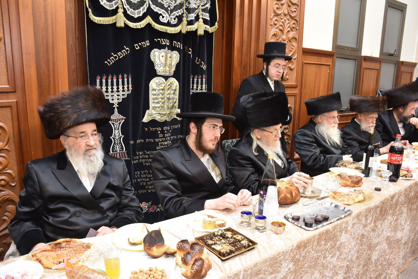 שמחת התנאים בחצרות אוז'רוב טריסק