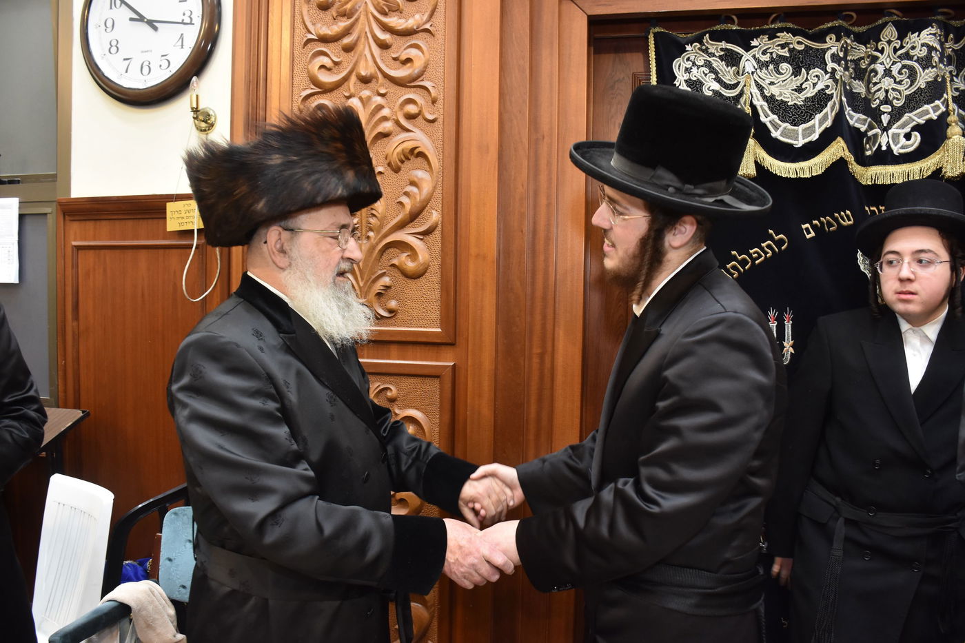 שמחת התנאים בחצרות אוז'רוב טריסק