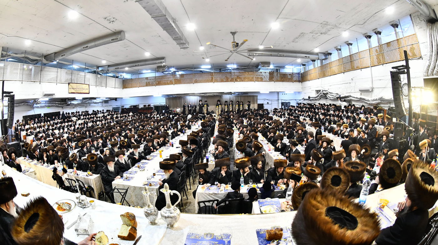 הכנסת ס"ת במכנובקא בעלזא