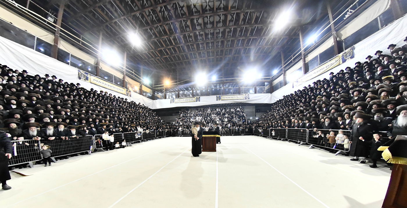 הכנסת ס"ת במכנובקא בעלזא