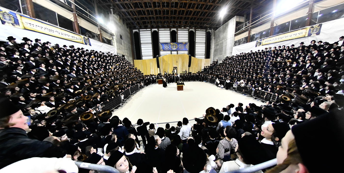 הכנסת ס"ת במכנובקא בעלזא