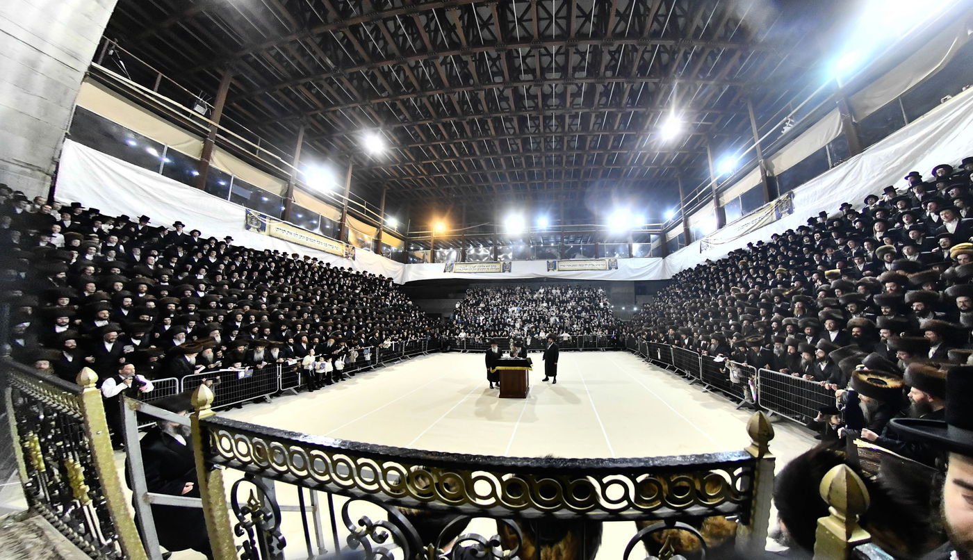 הכנסת ס"ת במכנובקא בעלזא