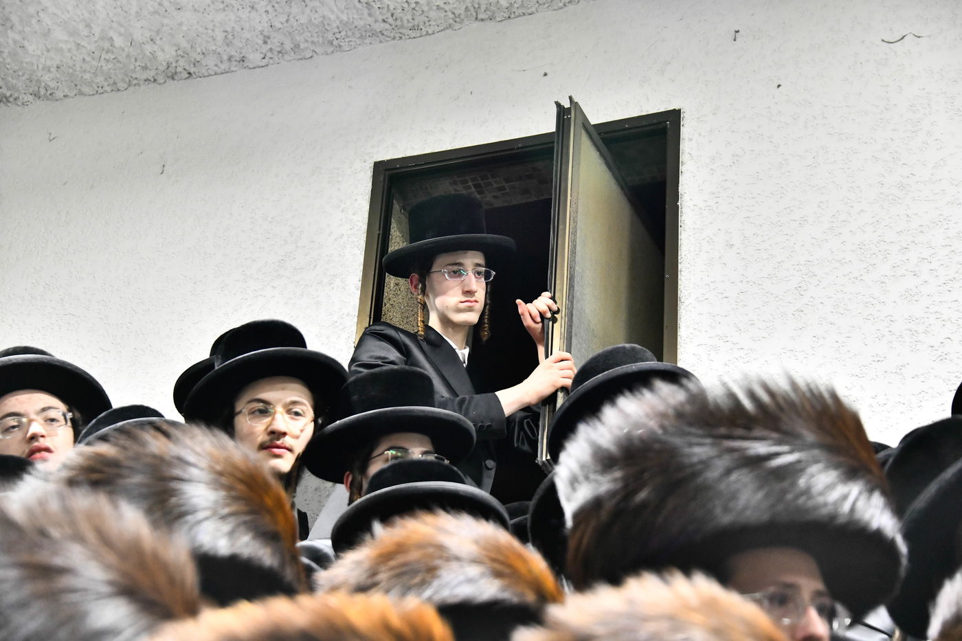 הכנסת ס"ת במכנובקא בעלזא