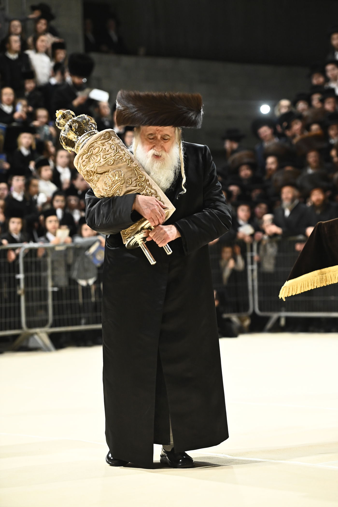 הכנסת ס"ת במכנובקא בעלזא