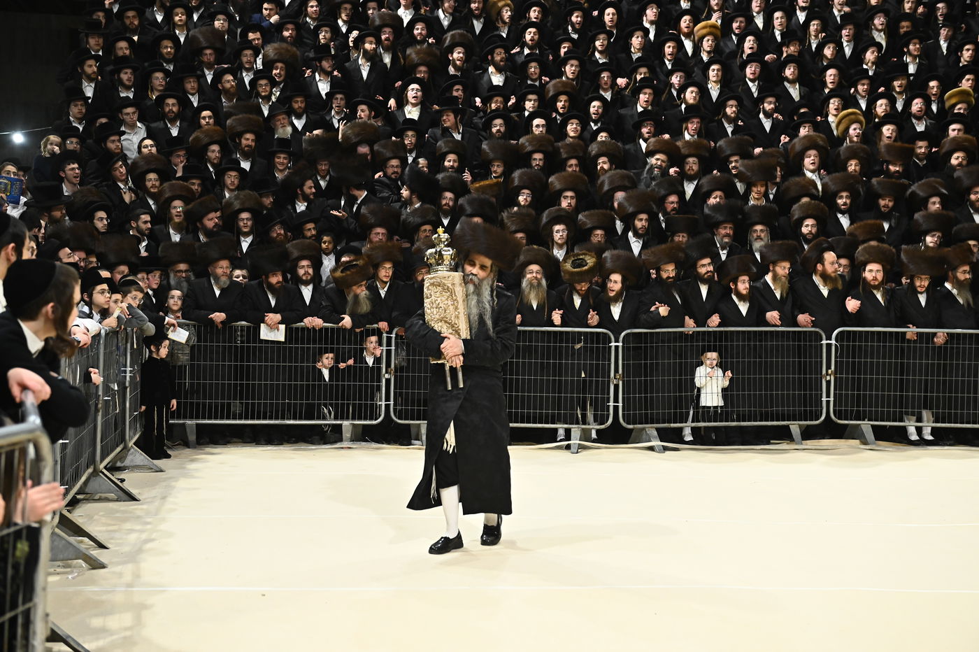 הכנסת ס"ת במכנובקא בעלזא