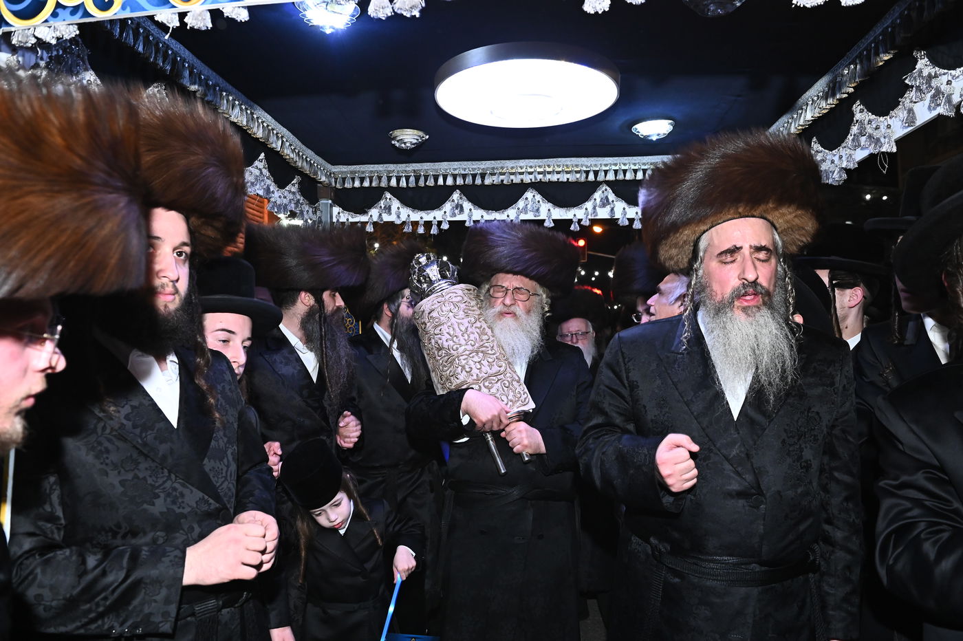 הכנסת ס"ת במכנובקא בעלזא