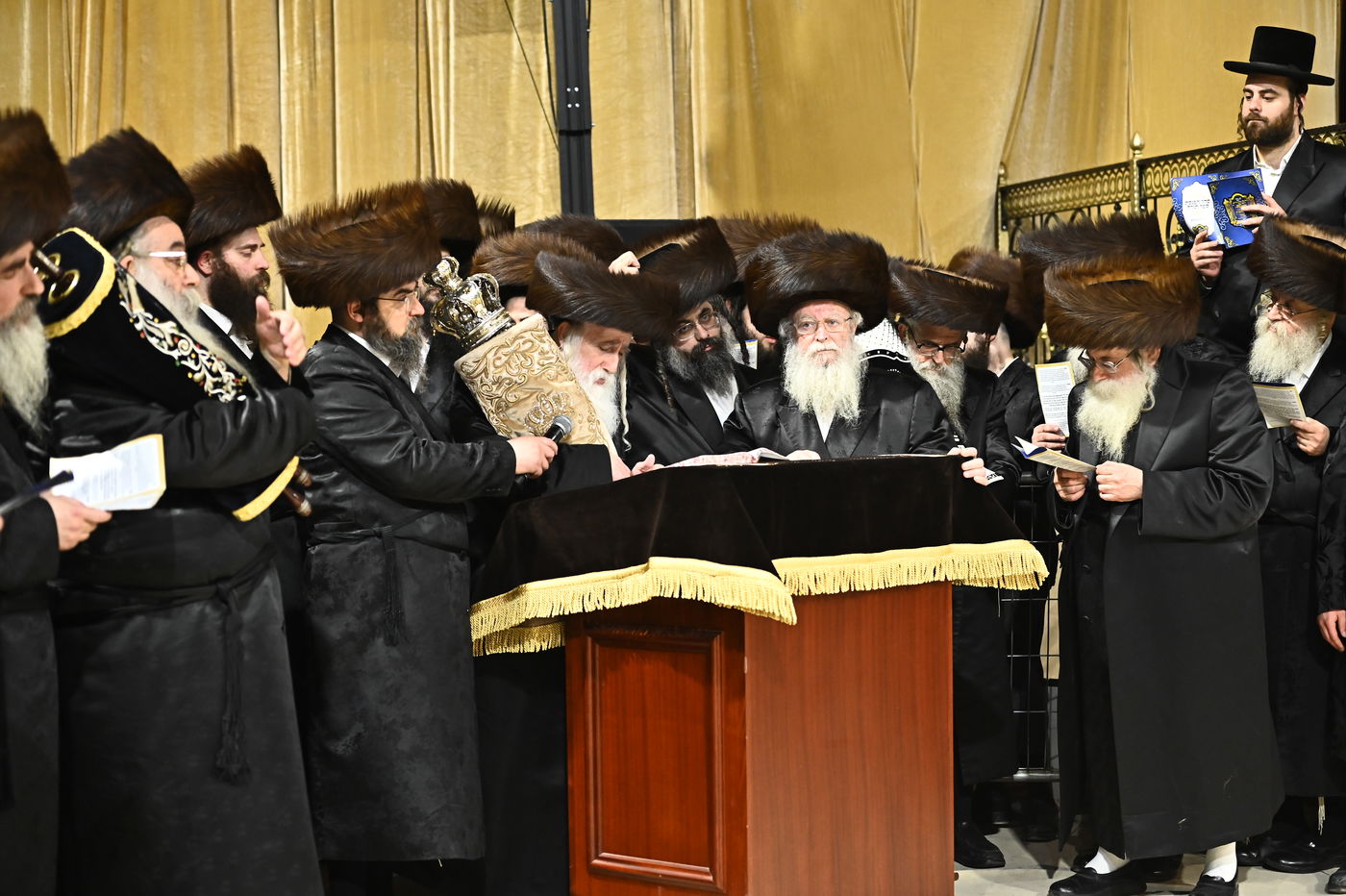 הכנסת ס"ת במכנובקא בעלזא