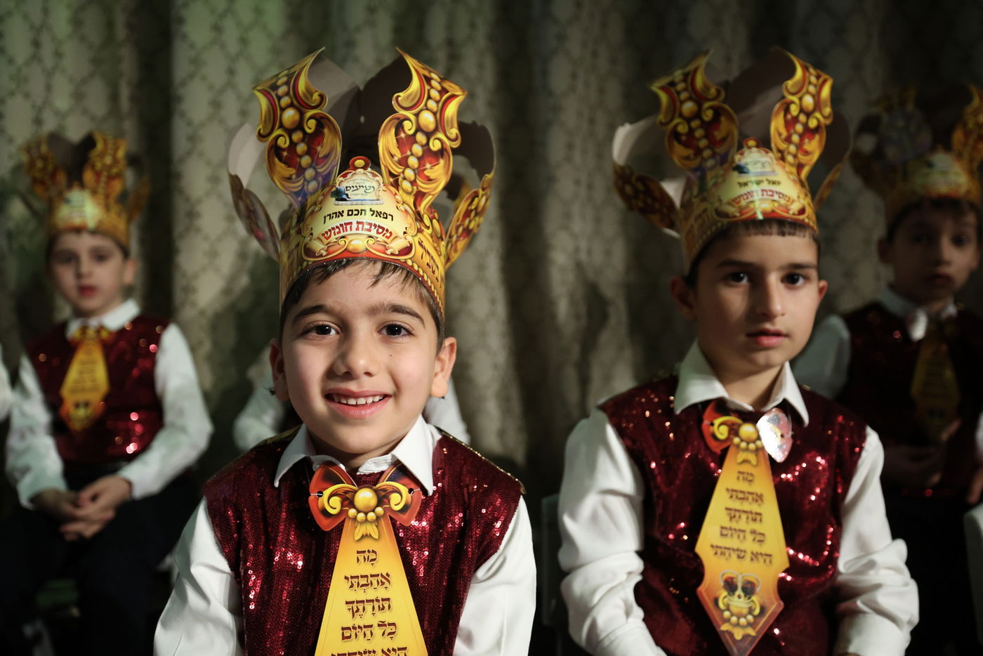 מסיבת חומש בתלמוד תורה נטיעים בפ"ת