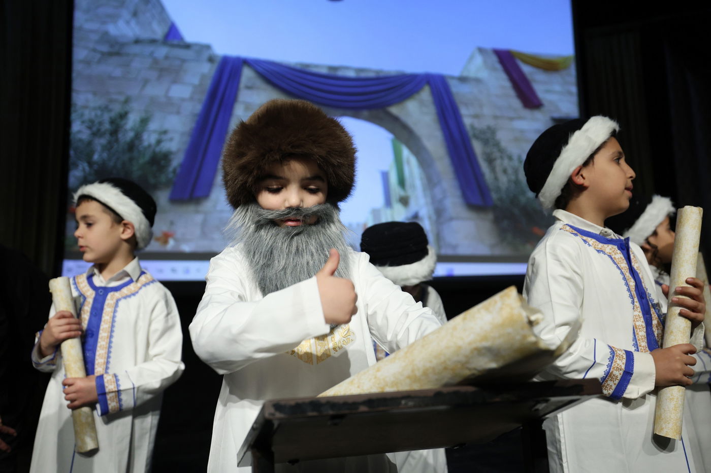 מסיבת חומש בתלמוד תורה נטיעים בפ"ת