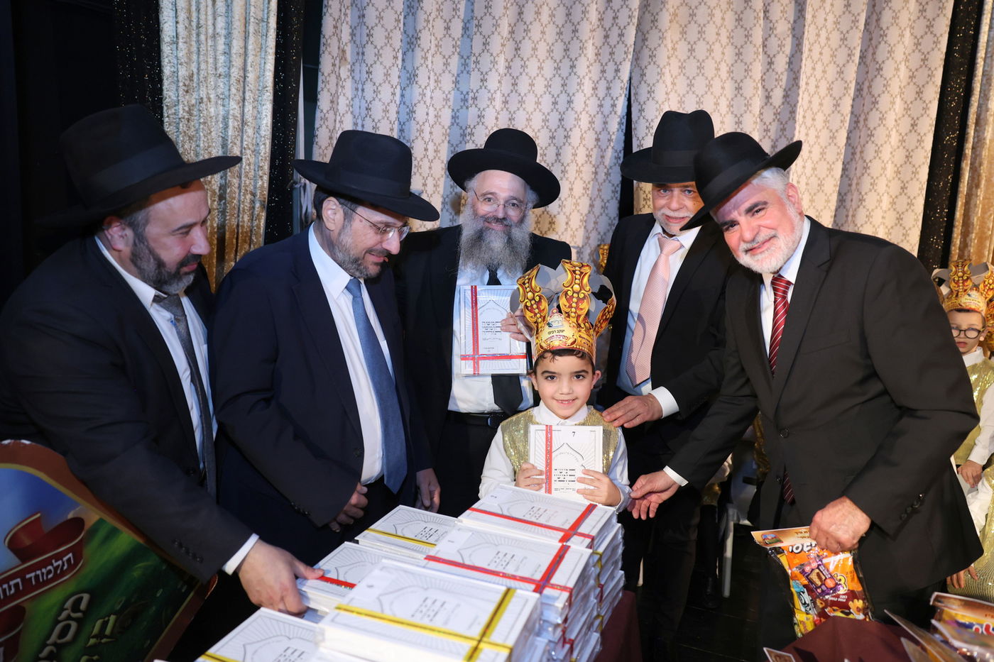 מסיבת חומש בתלמוד תורה נטיעים בפ"ת